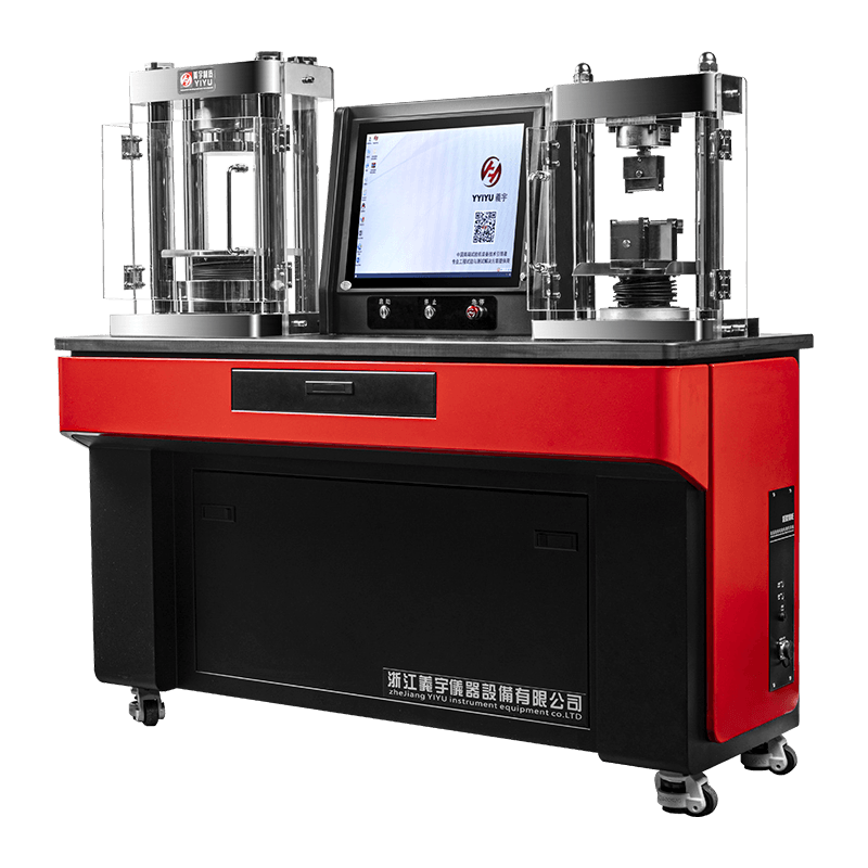 Viersäulen-Mikrocomputer-gesteuerte integrierte Zementkompressions- und Biegewiderstandsmaschine der YYW-DS-Serie
