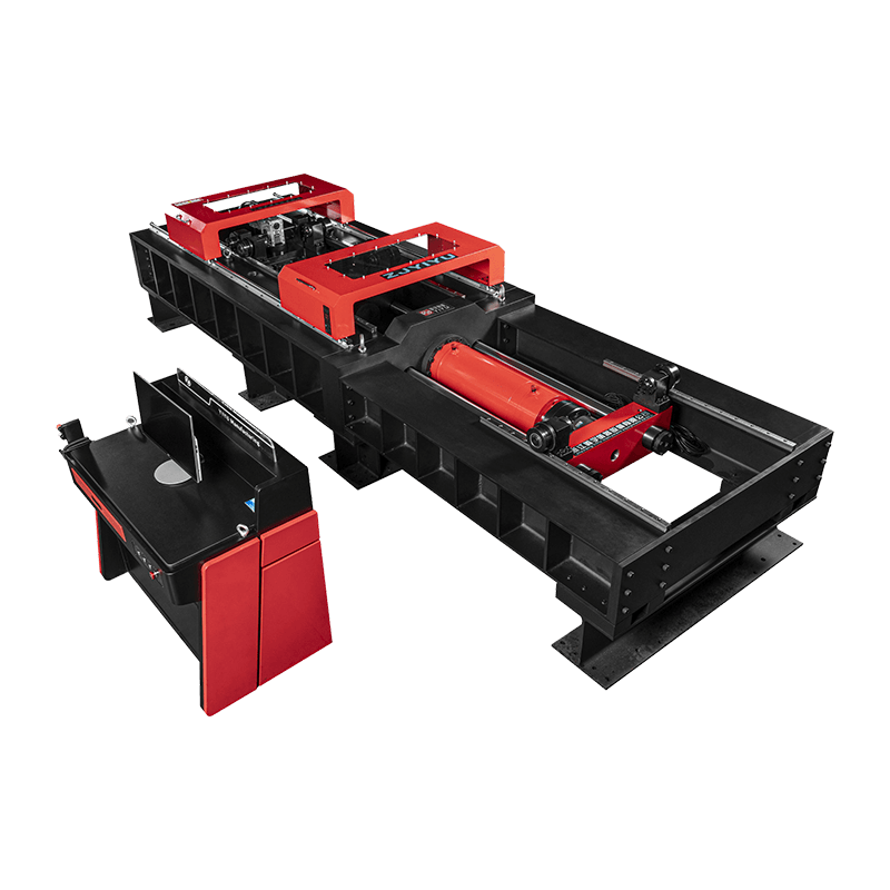 Mikroprozessorgesteuerte elektrohydraulische Servo-Universalprüfmaschine (horizontal)